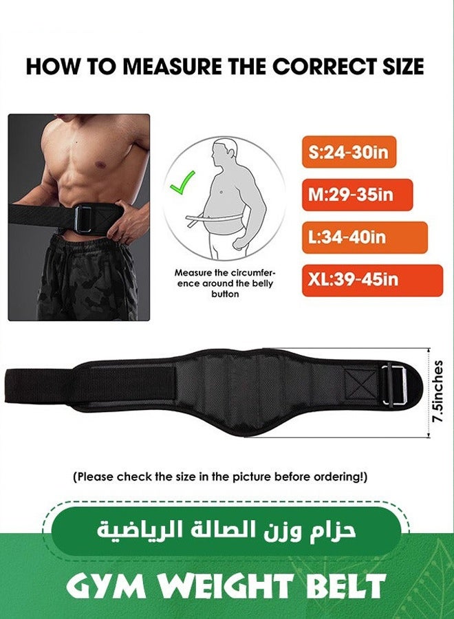 حزام رفع الأثقال للتمارين الرياضية، حزام رفع الأثقال للرجال والنساء، دعم أسفل الظهر والظهر، دعم الظهر للياقة البدنية وكمال الأجسام للتدريب المتقاطع، القرفصاء، والاندفاعات - Image 4